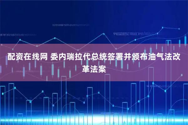 配资在线网 委内瑞拉代总统签署并颁布油气法改革法案